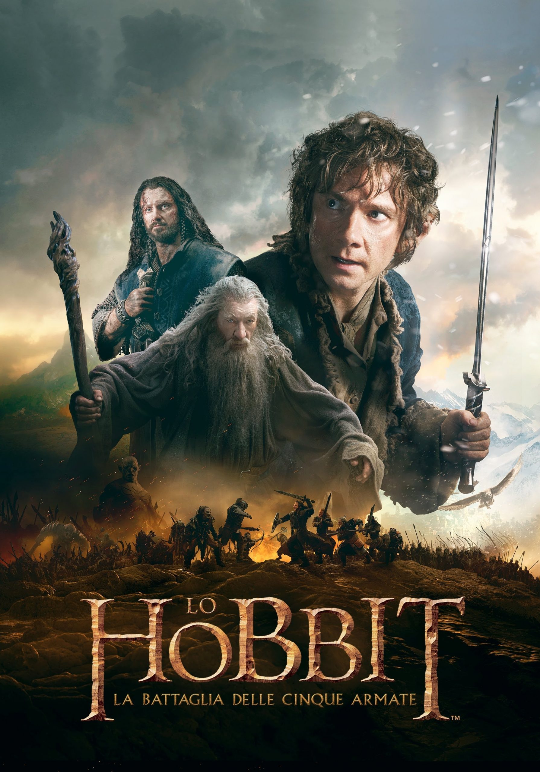 Lo Hobbit: La battaglia delle cinque armate [HD/3D] (2014)